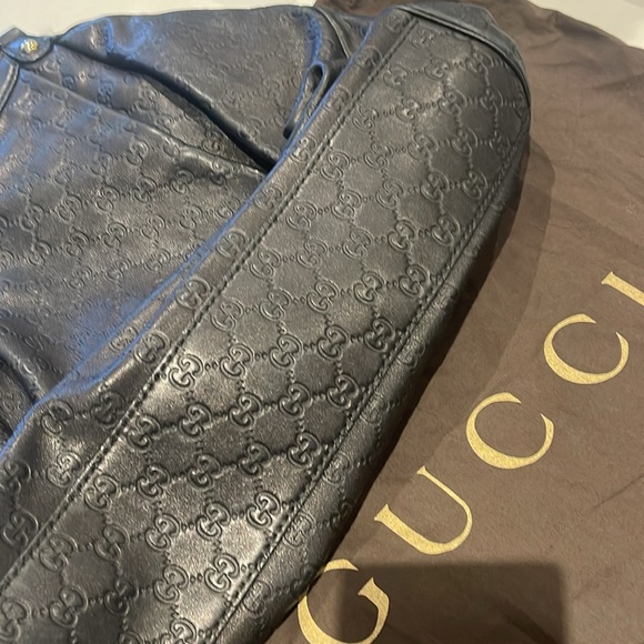 Gucci suckey tote leather bag - Picture 7 of 8